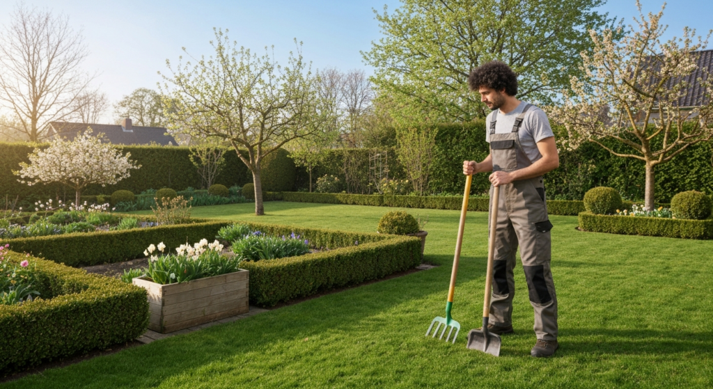 voorjaar tuinonderhoud