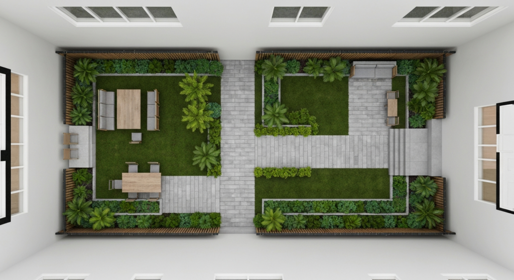tuin indelen