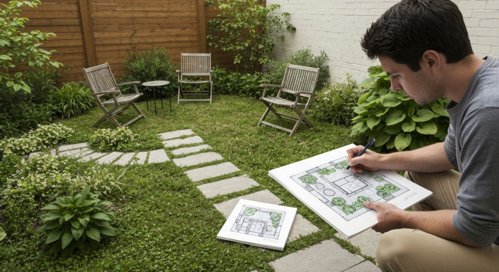 tuinontwerp voor beginners